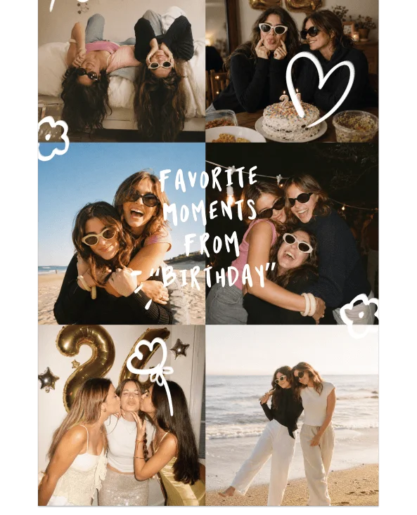 Photo collage exported at full resolution with no watermark